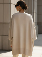 WANWEN | Jersey sofisticado de mezcla de lana